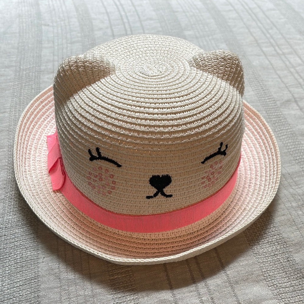 H&M Kitty Girls Straw Hat